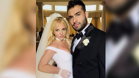 Britney Spears and Sam Asghari