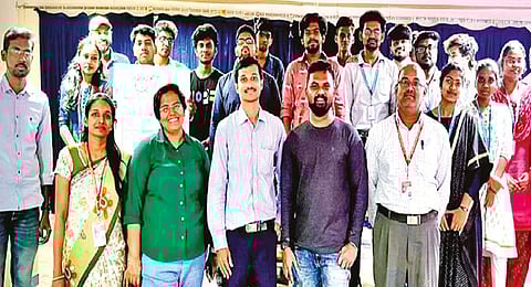 Participants at the Startup Bootcamp at SRM VEC