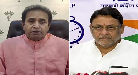 Nawab Malik and Anil Deshmukh