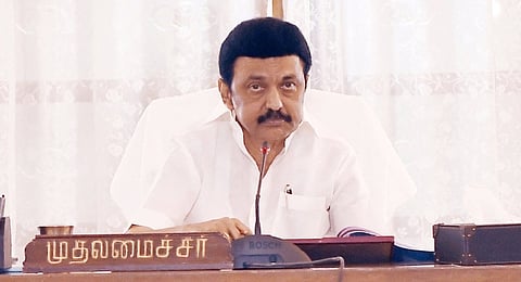 Chief Minister MK Stalin