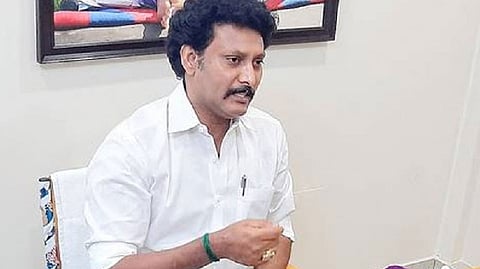 School Education Minister Anbil Mahesh Poyyamozhi