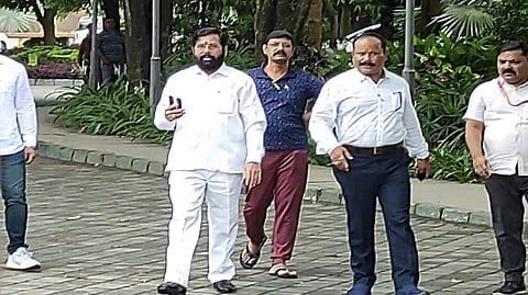 Rebel Sena leaders in Guwahati