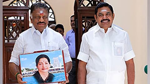 O Panneersevelam; Edappadi K Palaniswami