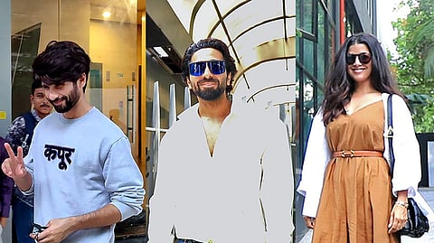 Shahid Kapoor, Ayushmann and Nimrat Kaur
