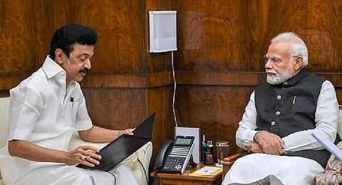 Chief Minister MK Stalin & Prime Minister Narendra Modi