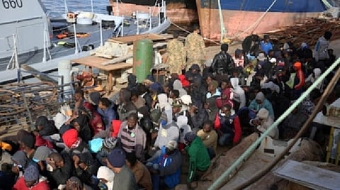 Tunisian illegal migrants