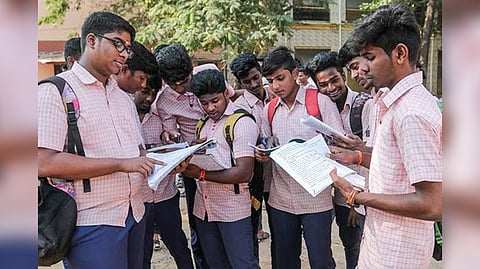 Students of classes 10, 11 and 12 wrote their exam in May after two years due to Covid induced lockdown.