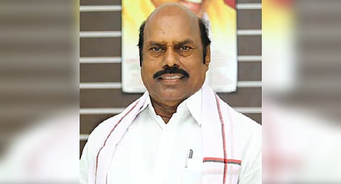 Public Works Minister EV Velu