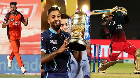 Hardik, Umran and Dinesh Karthik