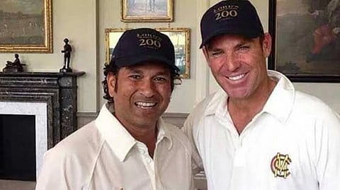 Sachin Tendulkar and Shane Warne