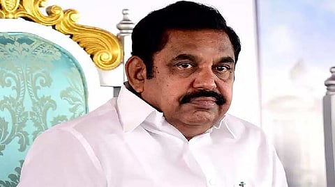 AIADMK joint coordinator Edappadi K Palaniswami
