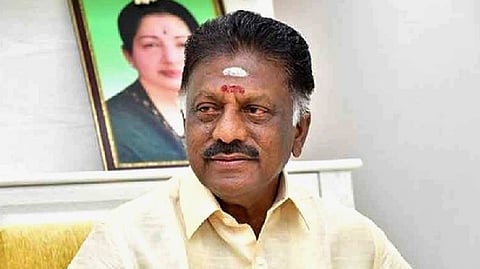 AIADMK coordinator and former chief minister O Panneerselvam