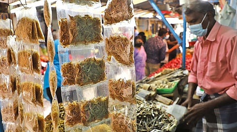 Several shops in Chennai continue to use single-use plastic