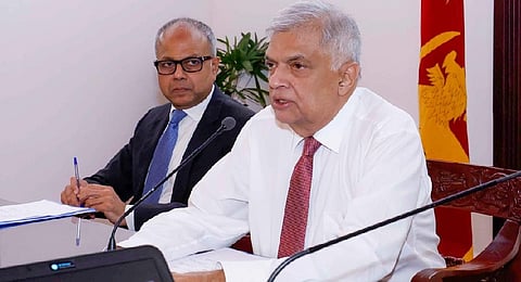 Sri Lanka Prime Minister Ranil Wickremesinghe
