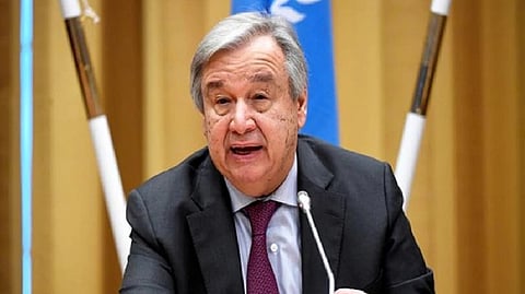 U.N. chief Antonio Guterres