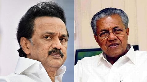 Stalin and Pinarayi Vijayan