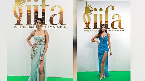 Ananya Pandey and Nora Fatehi at IIFA 2022