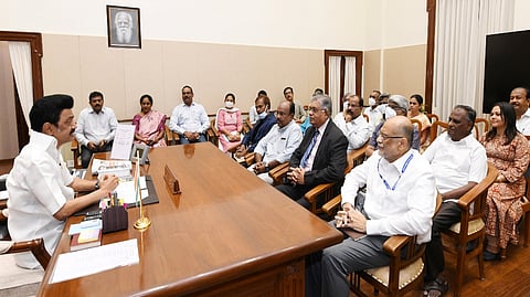 Chief Minister MK Stalin chaired the meeting