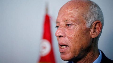 Tunisian President Kais Saied