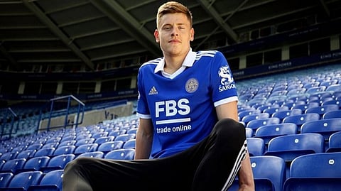 Leicester City home shirt