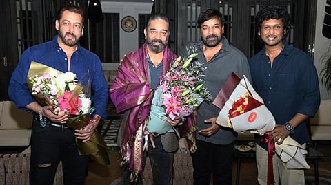 Salman Khan, Kamal Haasan, Chiranjeevi and director Lokesh Kanakaraj