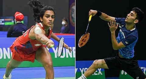 PV Sindhu and Lakshya Sen