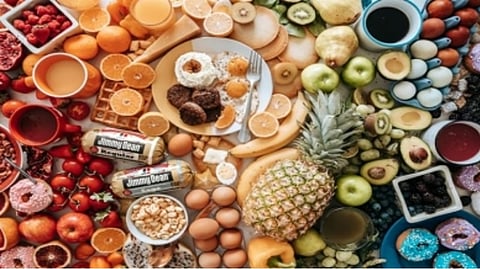 A plate full of good choices