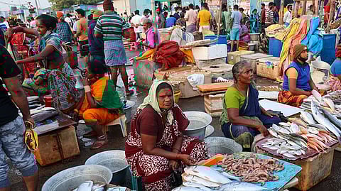 Kasimedu fish market