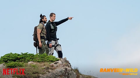 Ranveer Singh and Bear Grylls