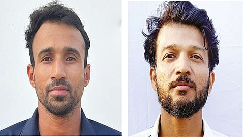 Grand Slam?s Adithya Ganesh (left) and Jalaj Saxena of Jolly Rovers impressed, but their efforts went in vain