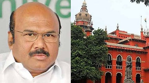 D Jayakumar (right) and Madras High Court