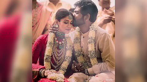 Nayanthara and Vignesh Shivan wedding picture