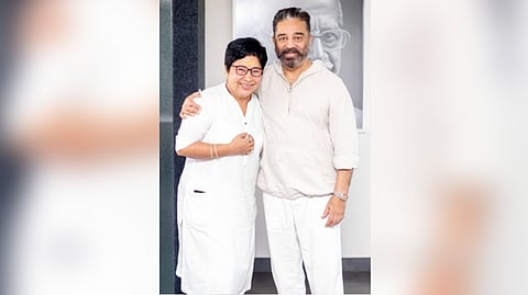 Kamal Haasan with Kovai Sarala