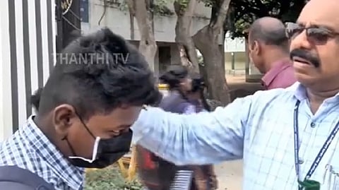 Principal giving a haircut