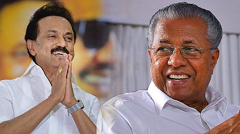 TN CM Stalin and  CM of Kerala Pinarayi Vijayan