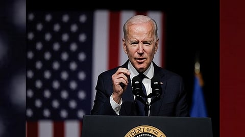 US President Joe Biden