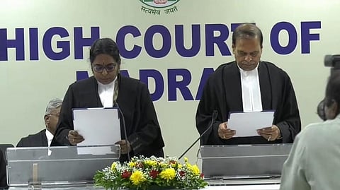 Justice K Murali Shankar and Justice TV Thamilselvi