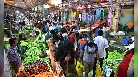 As the summer season has almost ended, the watery vegetables prices dropped and sold below Rs 20 per kg.