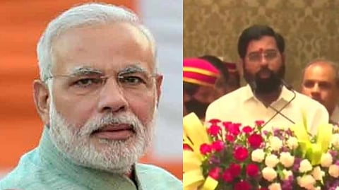 PM Modi and Eknath Shinde