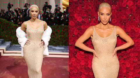Kim Kardashian in Marilyn Monroe?s iconic dress