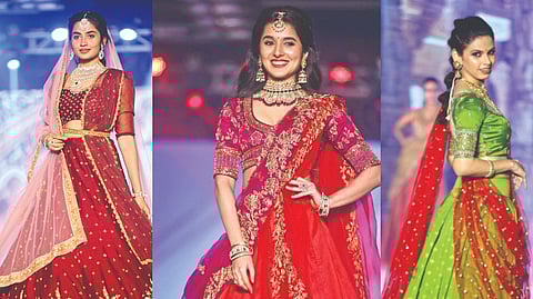 Celebrities, models and socialites graced the evening of The Madras Couture Fashion Week - Season 7 at the Hilton Hotel, Chennai.