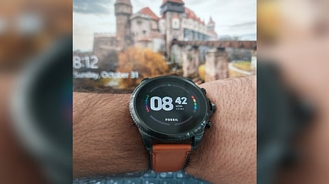 Wear OS 3 smartwatch