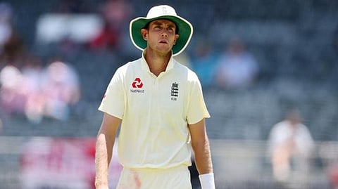 England pacer Stuart Broad