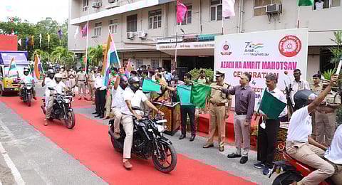 The rally along with video wall showcasing RPF's initiatives,will cover 25 stations of Chennai Division