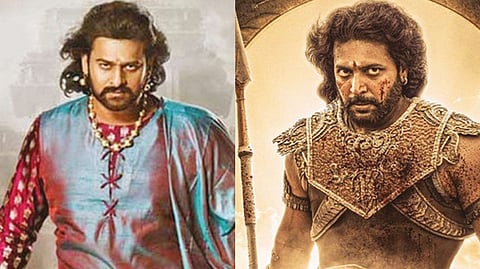 Prabhas in Baahubali; Jayam Ravi in Ponniyin Selvan