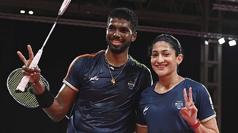 India?s Satwik Sairaj Rankireddy and India?s Ashwini Ponnappa Machimanda