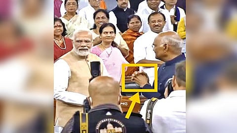 Screengrab from the video