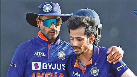 India will look to its captain Shikhar Dhawan (left) to once again come good