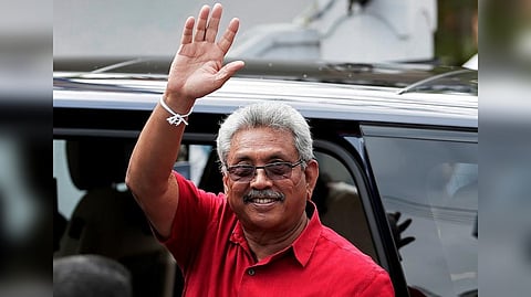 Sri Lanka's former president Gotabaya Rajapaksa
