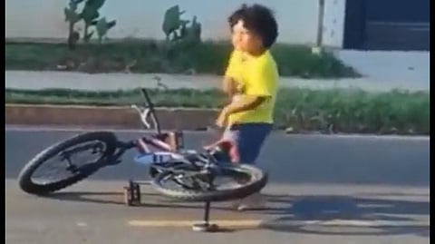 Screengrab from the video